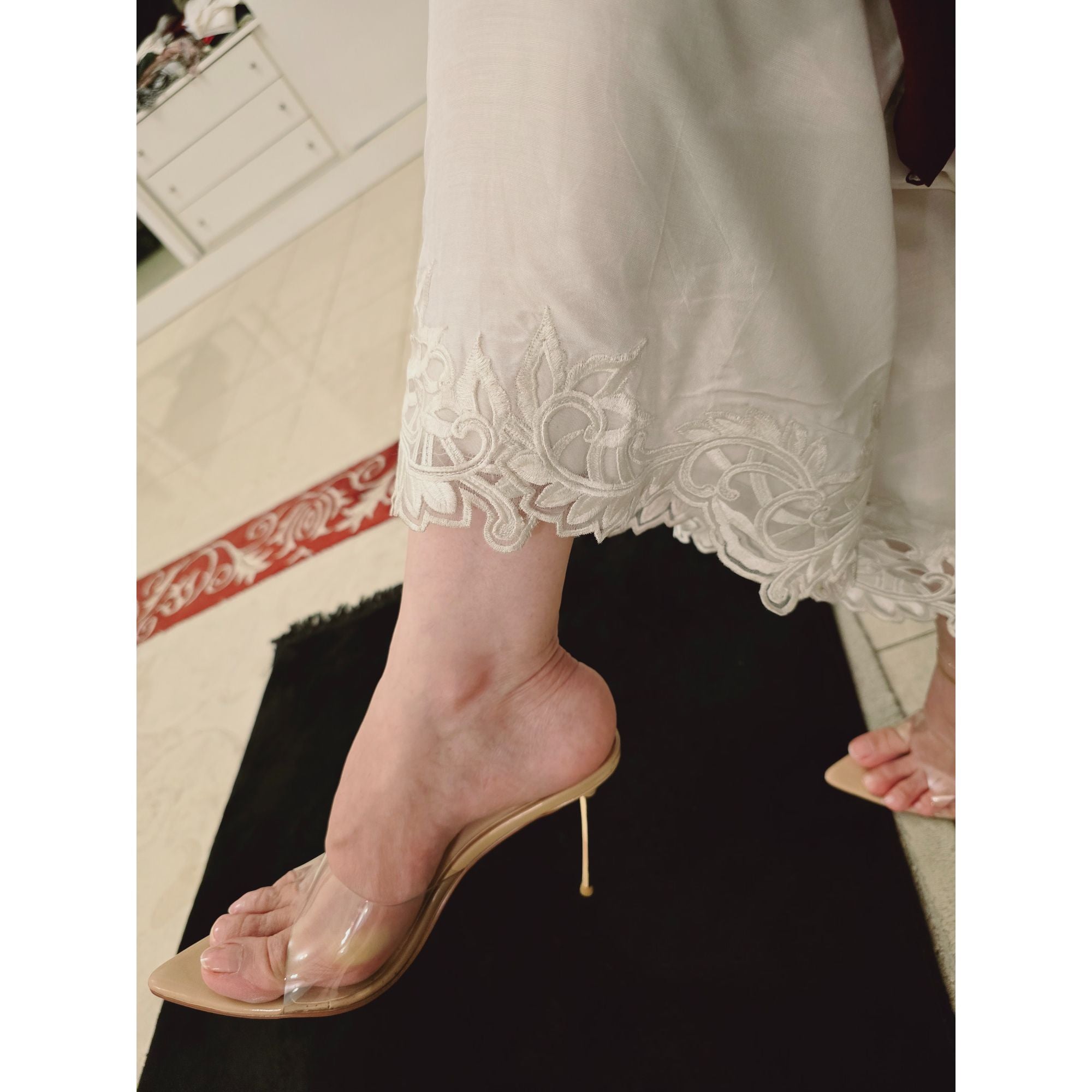 SM-Embroidered Culottes