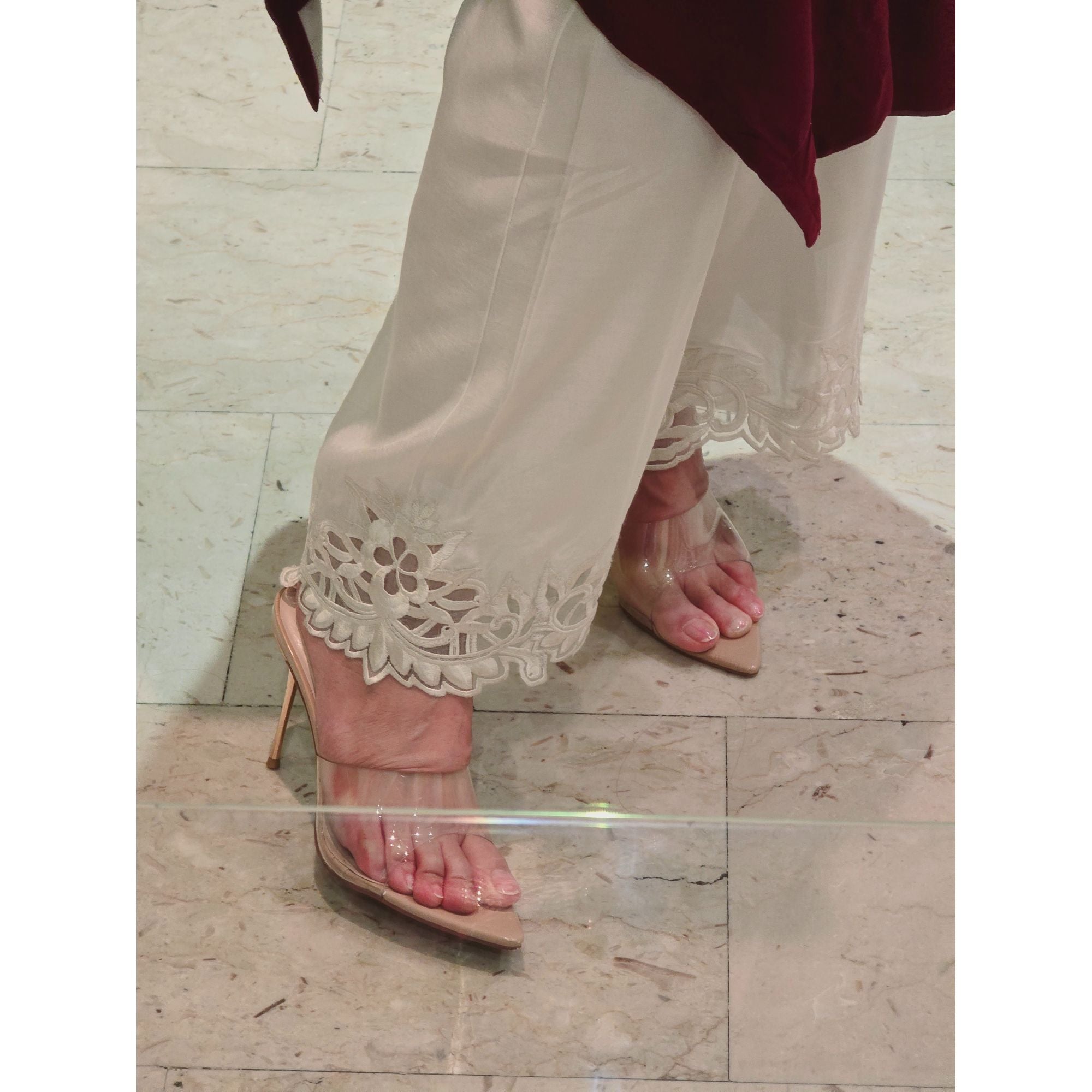 SM-Embroidered Culottes