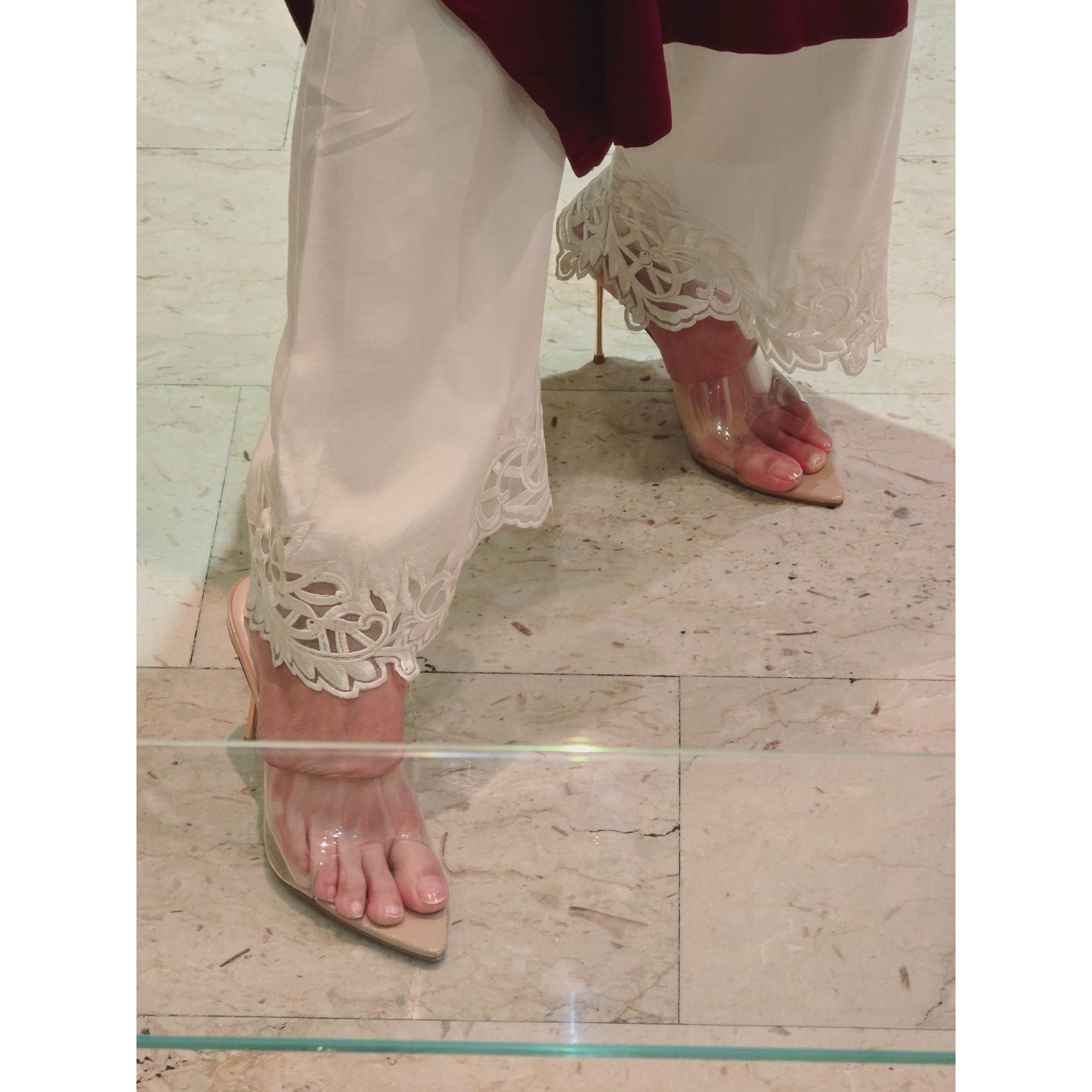 SM-Embroidered Culottes