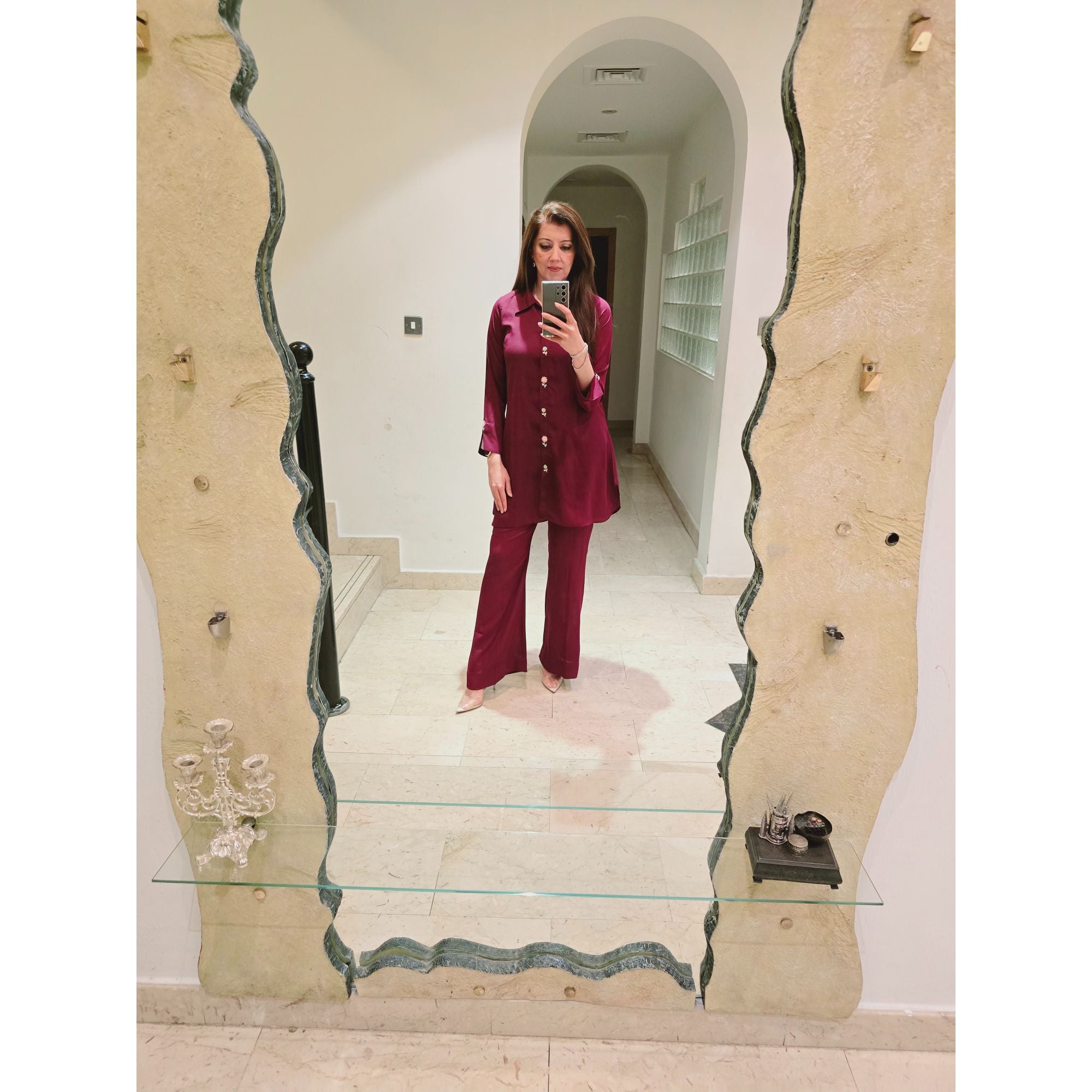 SM-026-Purple Georgette