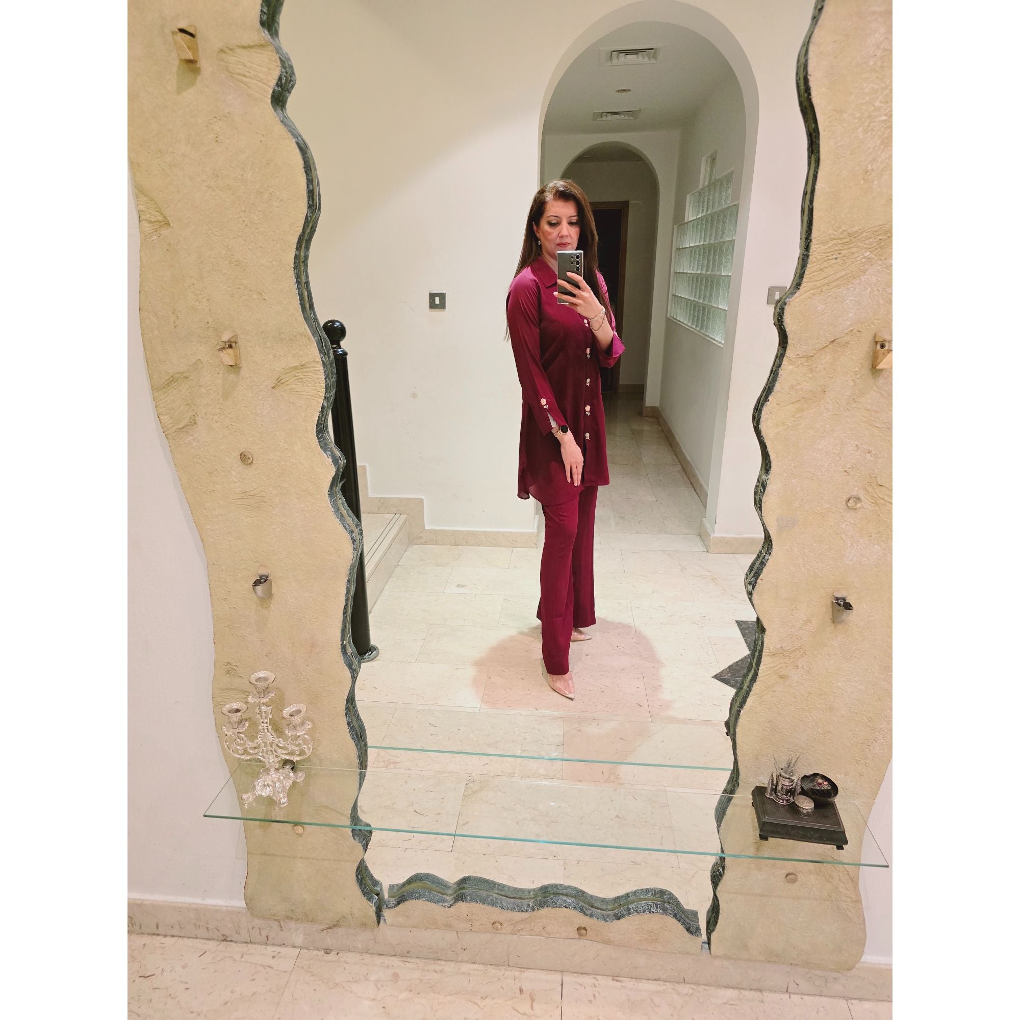 SM-026-Purple Georgette