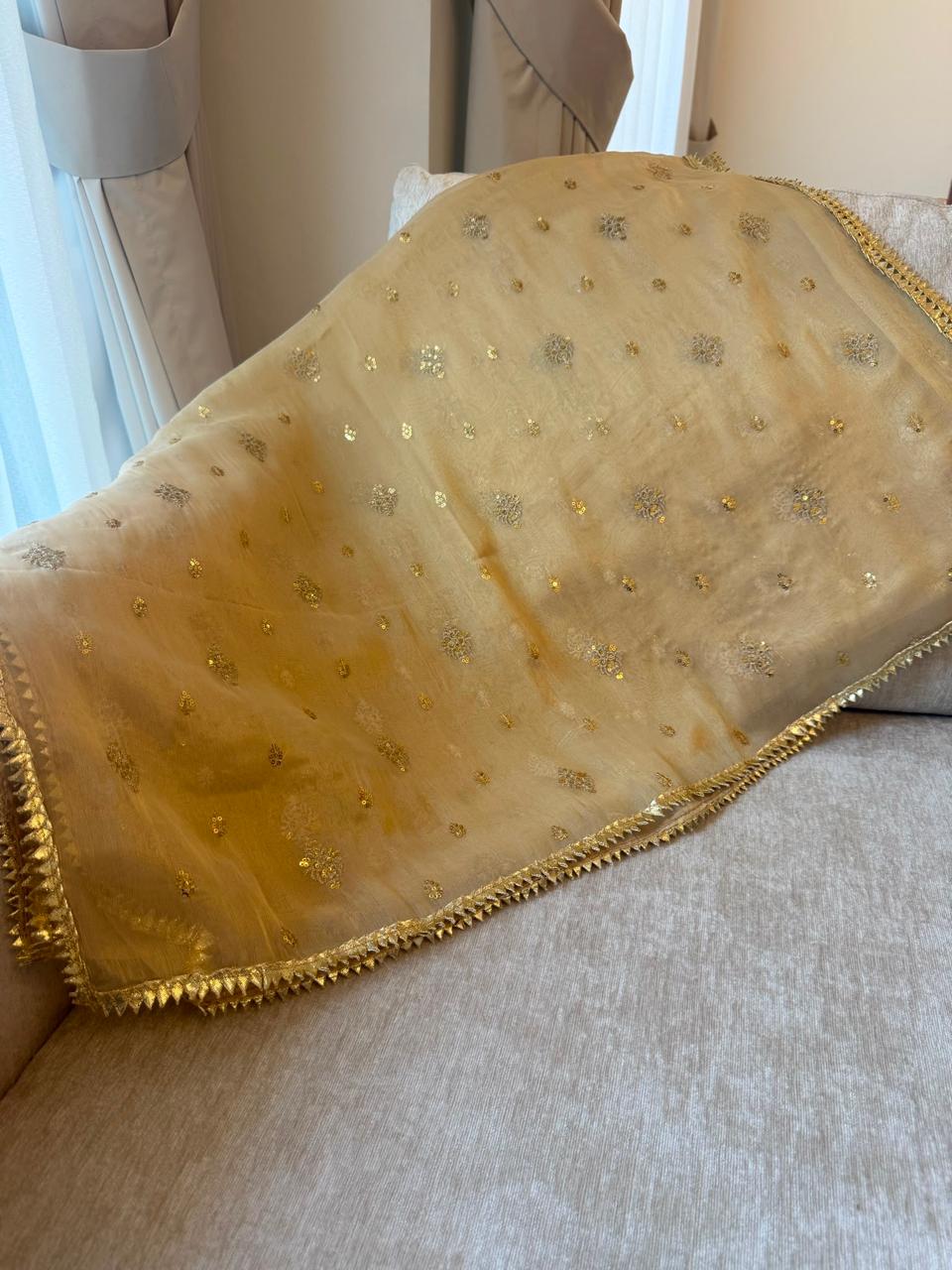Gold Maesoori Dupatta