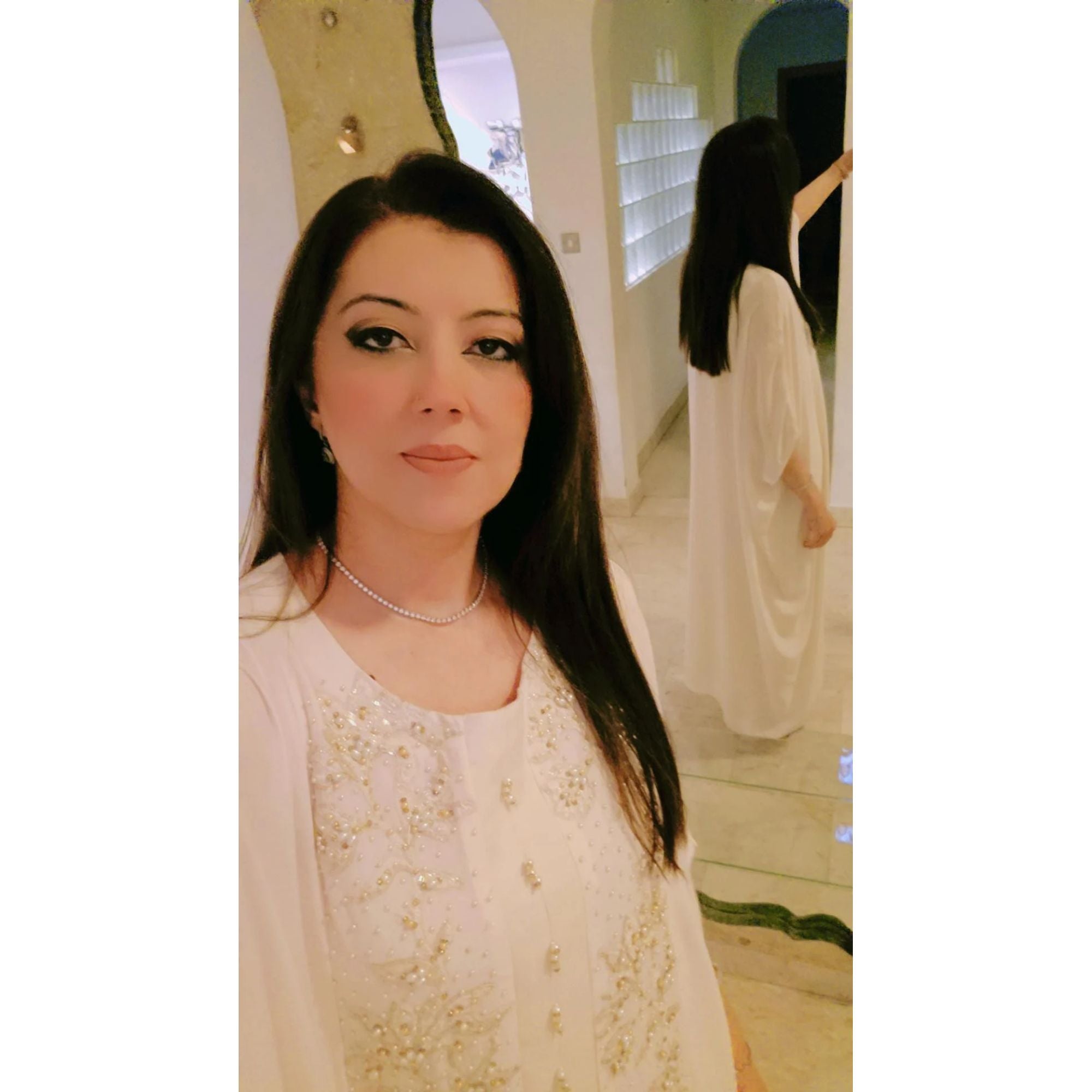 SM-025-Off White Georgette