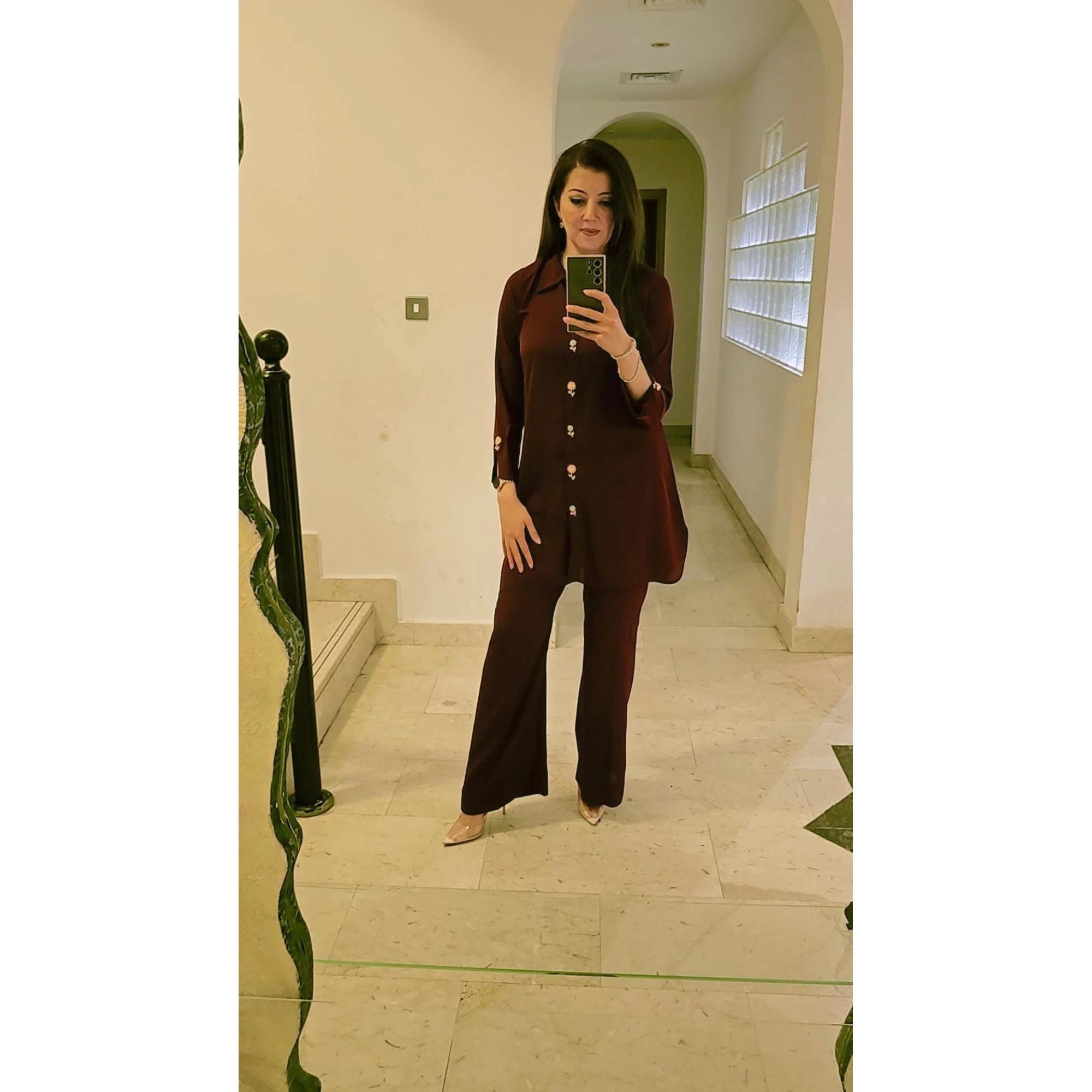 SM-026-Purple Georgette