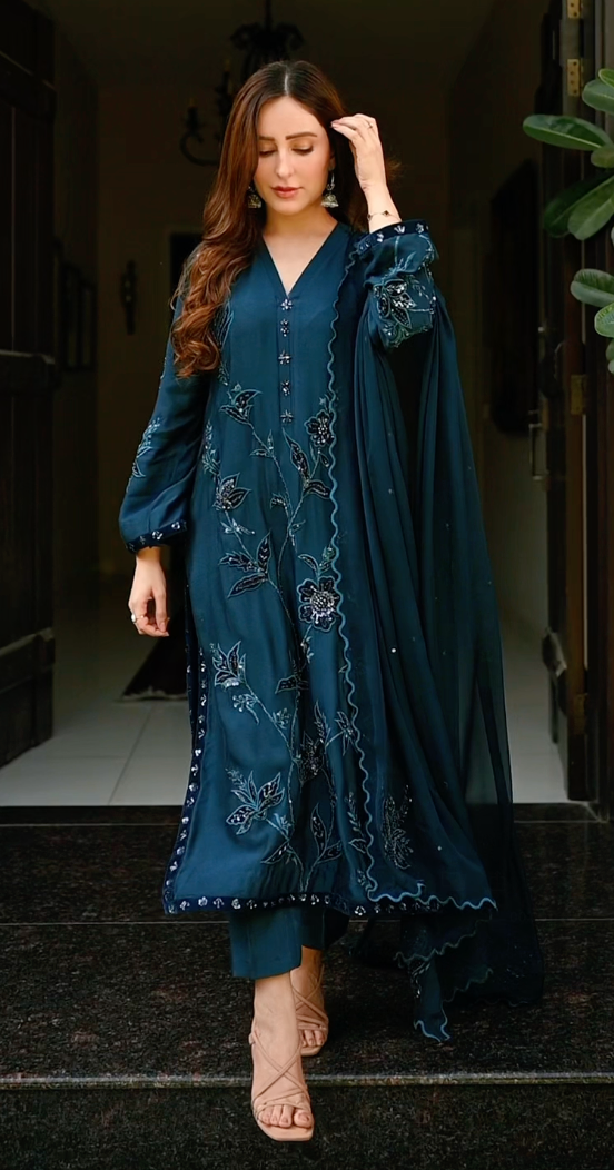Peacock Blue