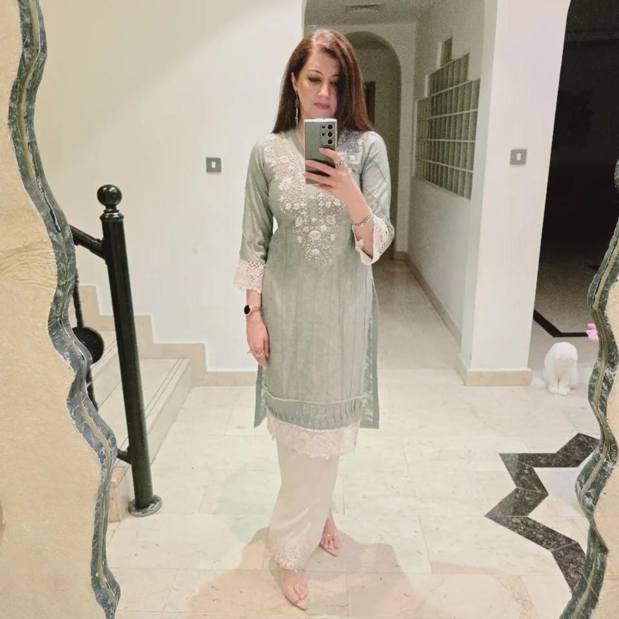 SM-027-Sage Green Shirt