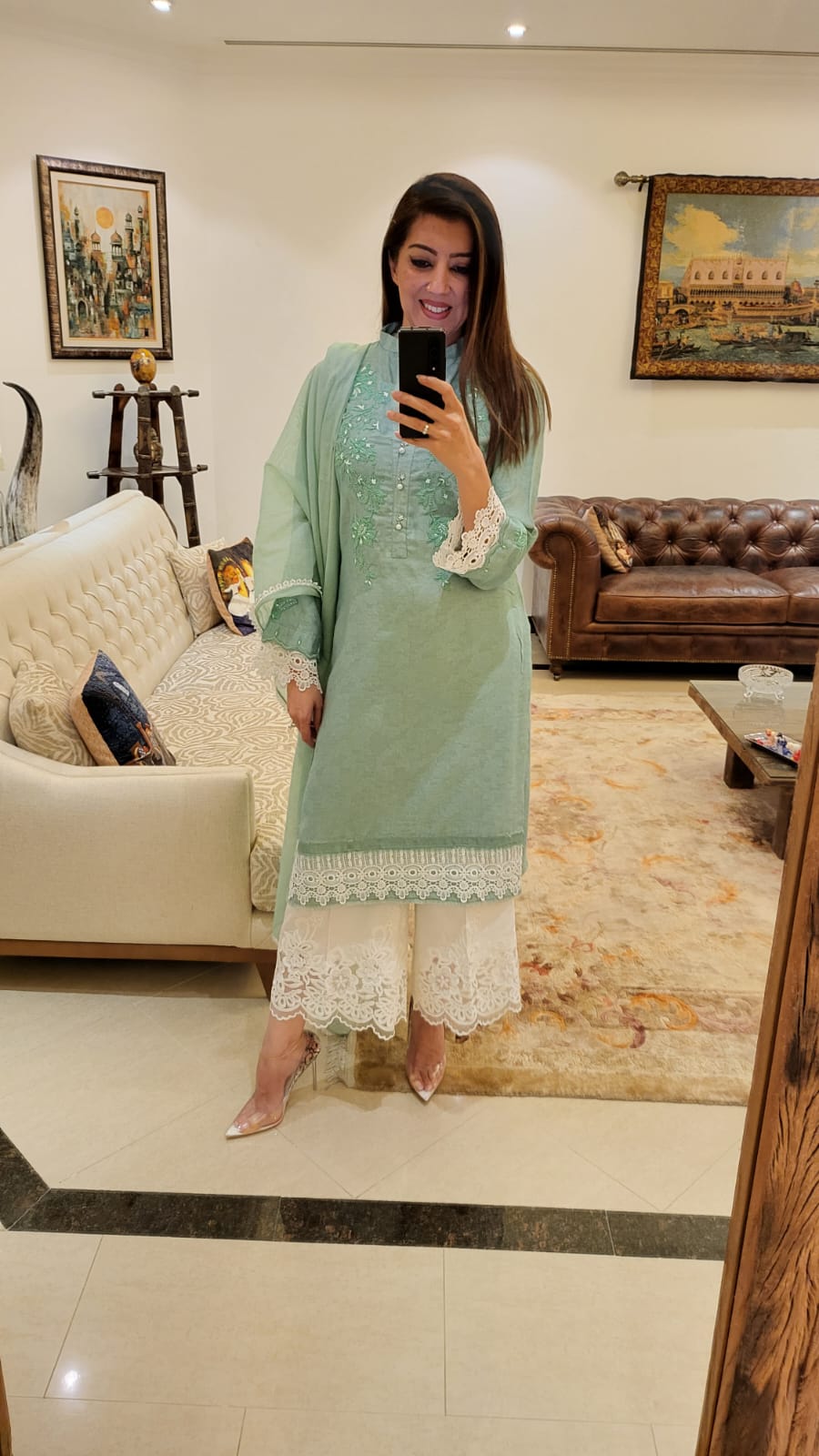 Soft Pastel Green